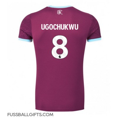 Burnley Lesley Ugochukwu #8 Fußballbekleidung Heimtrikot 2025-26 Kurzarm Burnley Lesley Ugochukwu #8 Fußballbekleidung Heimtrikot 2025-26 Kurzarm
